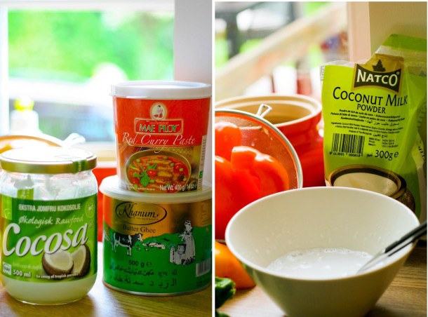 KOkosolie med smag, Ghee