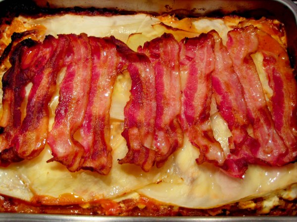 Lasagne med hvidkål