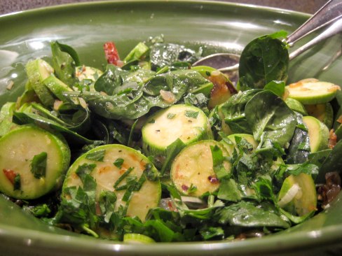 Lun squash salat
