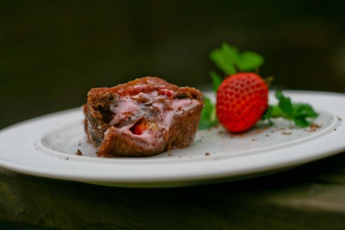 Chokolade Roulade med jordbær