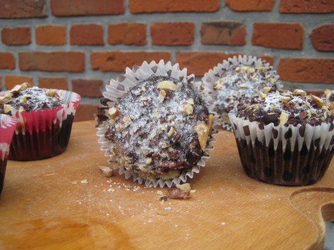 Sukkerfri chokolademuffins