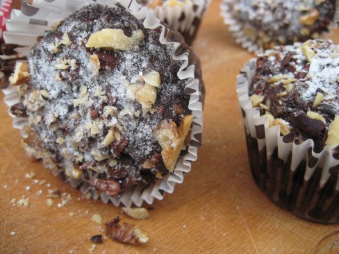 Sukkerfri chokolademuffins