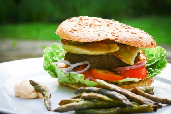 En low carb burger grill menu