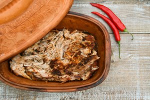 Pulled pork - med tør rub og i ovnen