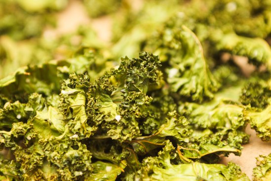 Low carb nytårs menu - grønkålschips