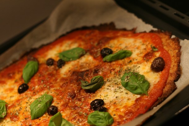 Blomkålspizza Margherita