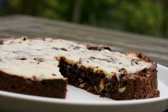 Cheesecake brownie