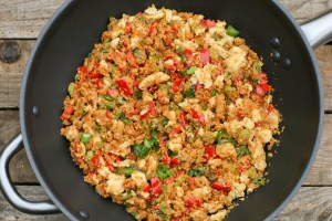 Stegte LCHF "ris" - på kinesisk