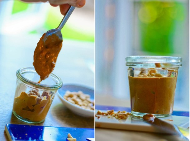 Peanutbutter på 2 minutter - gluten og sukkerfri