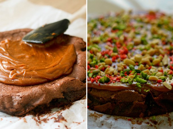 Snickers Kage uden sukker og mel