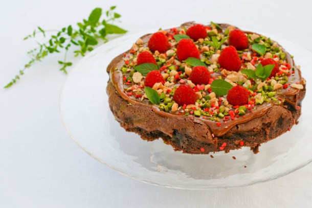 Snickers Kage uden sukker og mel