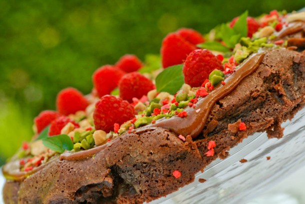 Snickers Kage uden sukker og mel