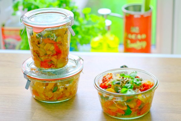 Langtidsbagt squash og tomat med parmesan-6