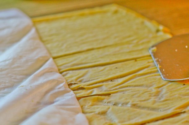 Æggefaste - fettucine med gorgonzolasauce