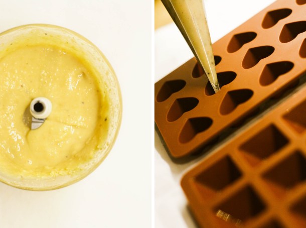 Kokosbomber med lakrids og chiafrø