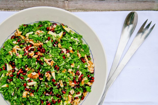 Grønkålsalat med mormordressing-2