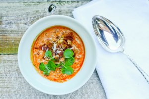 Bacon cheeseburger soup-4