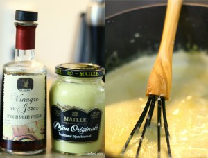 Kylling i cremet sennepssauce