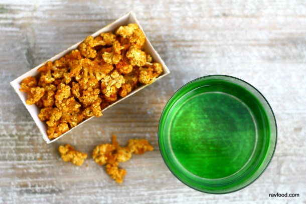 Blomkålssnack med ostesmag