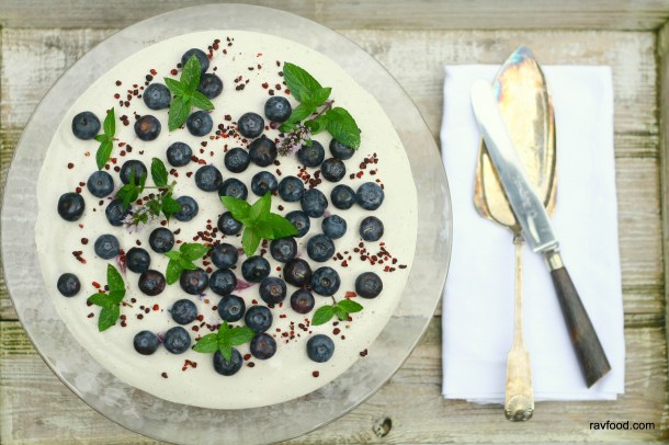 Blåbærfromage blåbær cheesecake