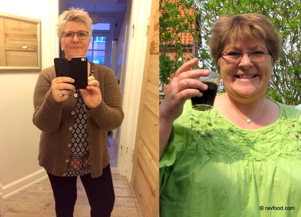 Kathe Rav før og efter