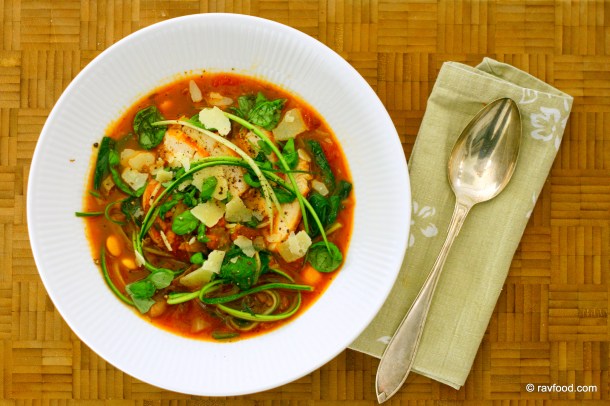 Minestrone suppe