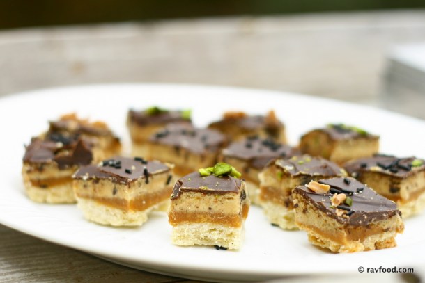 Twix med karamel og cookie dough