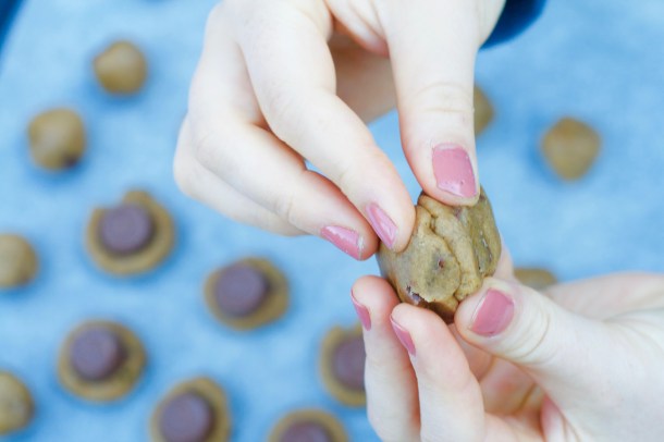 Salted Caramel Chocolate Chip Cookies