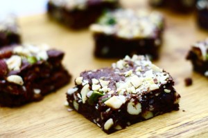 Luksus Brownies med nødder