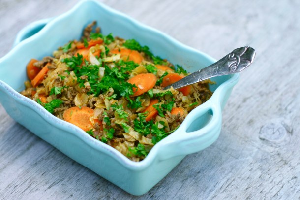 Gisou, hvidkålsgryde