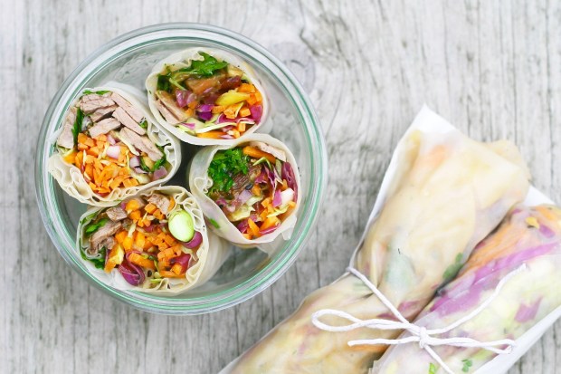 Friske forårsruller