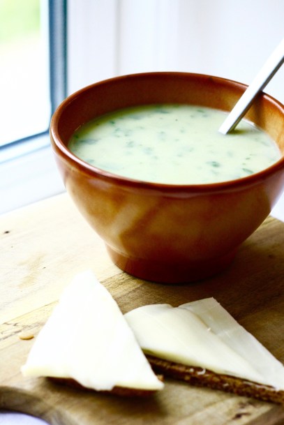 Cremet grøntsagssuppe 