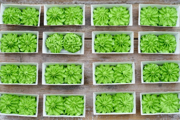 Ramsløgpesto med olivenolie