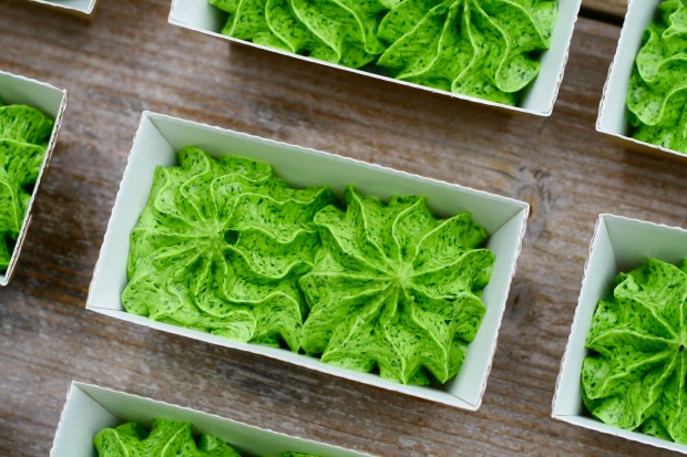 Ramsløgpesto med olivenolie