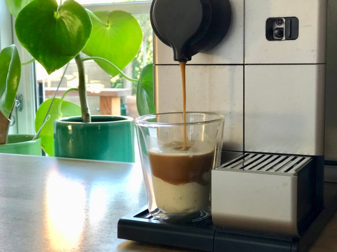 Affogato med biscotti